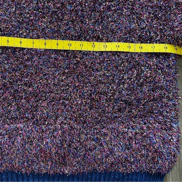 Women Shinny Knit Handmade Sweater- Holiday Gift- - Picture 5 of 8